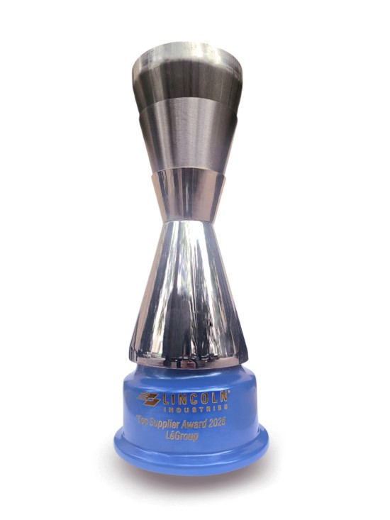 LeGroup receives Top Supplier Award 2025 by Lincoln Industries