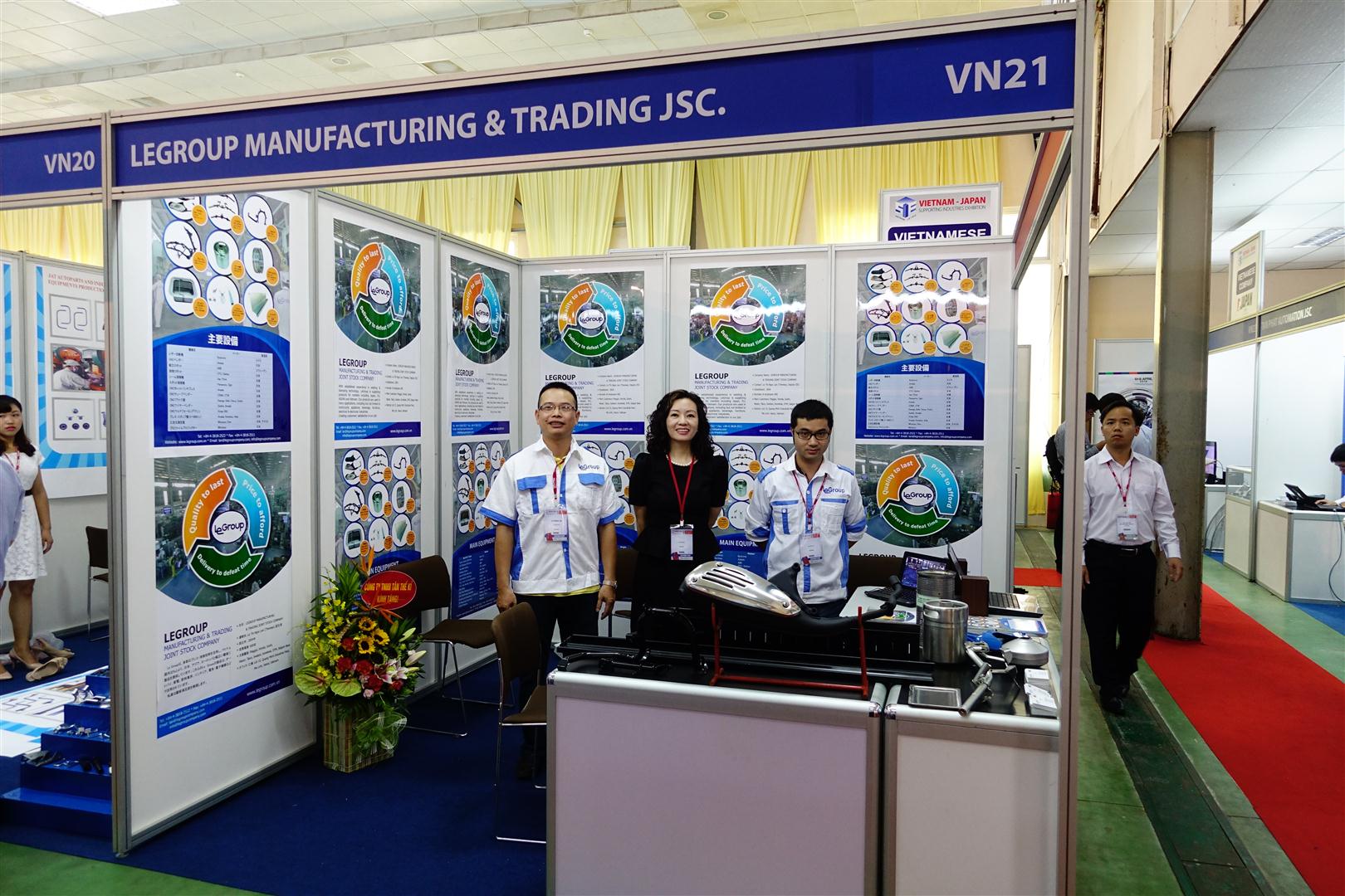 LeGroup is attending The Vietnam - Japan Supporting Industries Exhibition in Hanoi.